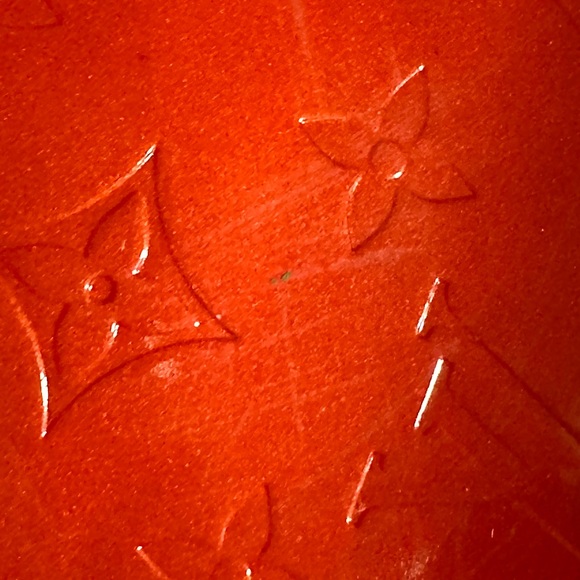 Vintage Louis Vuitton Vernis Red Houston Tote - Picture 11 of 16